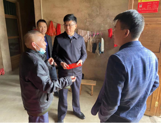 市科技局在于都县澄江村开展春节走访慰问并调研乡村振兴工作